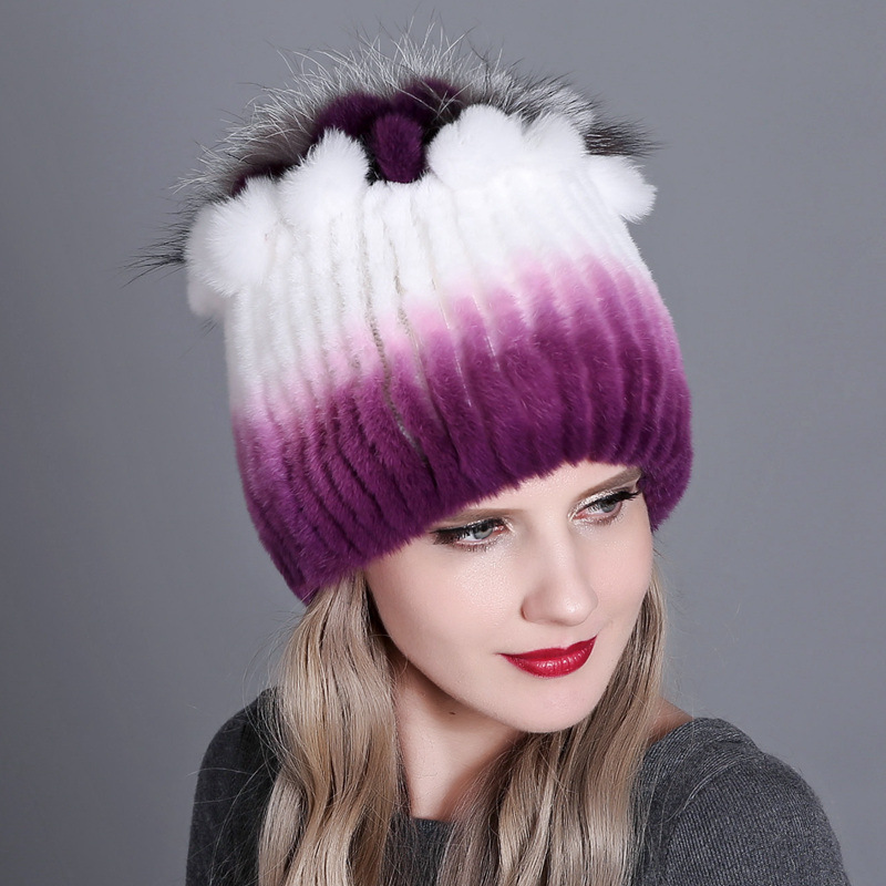 Violet et blanc
