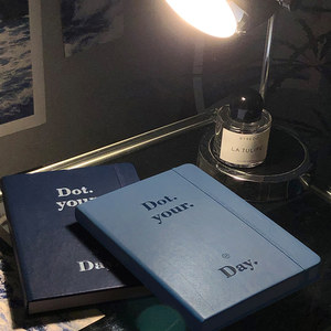 Dated Weekly Diary Planner Customizable Hardcover <strong>Notebook</strong> <strong>With</strong> <strong>Elastic</strong> Band 2026 Dot Your Day - Product Image 5