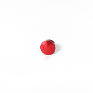 12MM 2pin kırmızı kafa düz şekil su geçirmez Metal basmalı anahtar - Product Image 3