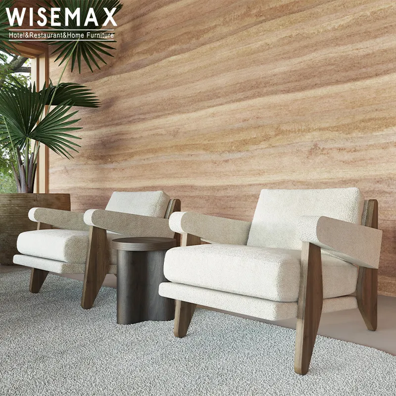 Wiseamx đồ nội thất bắc Âu đương đại phòng khách ghế sofa cao chân vải cắt ghế sofa cho văn phòng sảnh