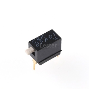 Orijinal ve yeni BPA01 DIP anahtarları SIP anahtarları 2.54mm SPST 0.1A 24VDC 1POS yan aktüatörlü DIP SW anahtarı BPA01B - Product Image 3