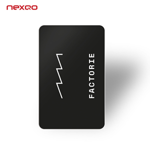 Silkscreen Printing Customized Black PVC With Black Edges Plastic <strong>Card</strong> CR80 <strong>85</strong>.<strong>5</strong>*<strong>54MM</strong> 13.56Mhz NFC Business <strong>Card</strong> - Product Image 4