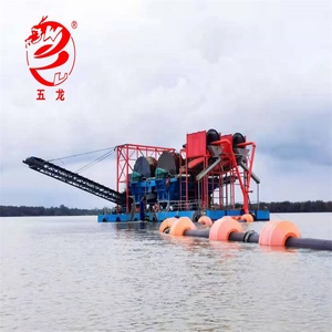 中国最新电动切割吸挖泥船建造高效选矿管道疏浚船 - Product Image 3