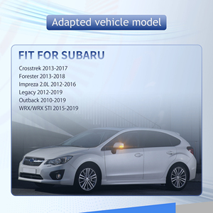2 adet oto parçaları Subaru Subaru için dinamik LED ayna dönüş sinyal ışığı - Product Image 6