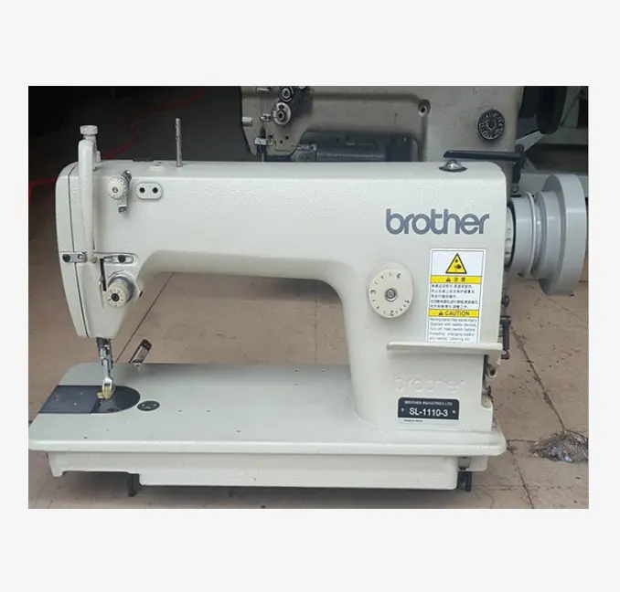 Máquina de coser Industrial Brother 1110, máquina de coser de punto de bloqueo, eléctrica, una sola aguja, a la venta