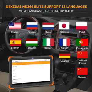 10.1 inç Tablet bilgisayar otomatik teşhis aracı, büyük ekran pürüzsüz çalışma ile profesyonel teşhis aracı araba için