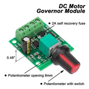 DC 1.8V 3V 5V 6V 12V 2A <strong>PWM</strong> <strong>Motor</strong> <strong>Speed</strong> <strong>Controller</strong> Low Voltage <strong>Motor</strong> <strong>Speed</strong> <strong>Controller</strong> <strong>PWM</strong> 0~100% Adjustable Drive Module - Product Image 1