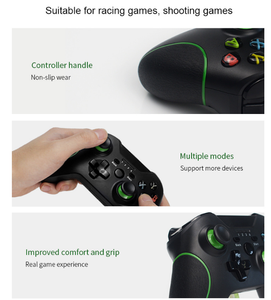 จอยเกม Xbox One ไร้สาย,จอยสติ๊กในตัวการสั่นสะเทือนแบบคู่2.4GHZ เข้ากันได้กับ Xbox One/PS3 Doubleshock Dropship - Product Image 3