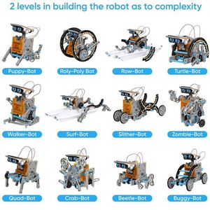 太阳能机器人套件高科技科学玩具12合1儿童开发教育套件 - Product Image 5