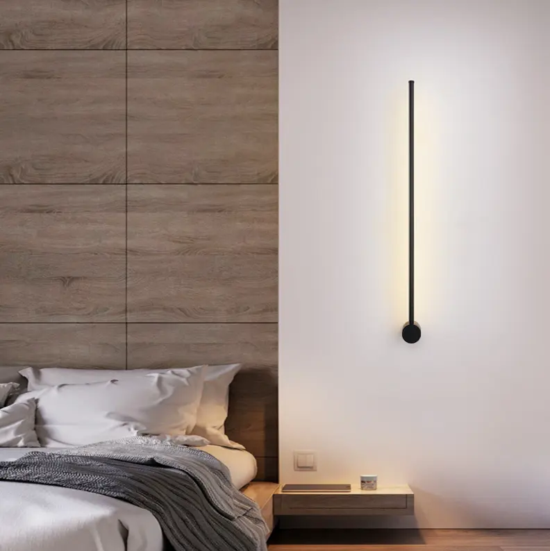 Moda moderna soggiorno decorare camere da letto idea applique a led apparecchi di arredamento nuovo stile di design originalità lampada da parete a led per la casa