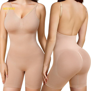 ワンピースフルボディシェイパーシームレスボディスーツスリングUバックシェイプウェア女性用バックレス衣装ミッド太ももスリムシェーピングコルセット