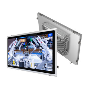 Mini Celeron J6412 todo en uno computadora SSD DDR4 interfaz HD pantalla LCD enchufes de la UE para uso industrial Panel táctil capacitivo PC - Product Image 1
