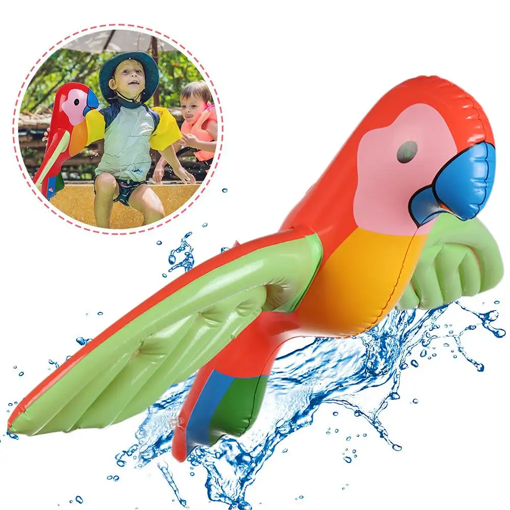 Schlauchboote Dekorationen, aufblasbare fliegende Papagei PVC Vögel Spielzeug Kinder aufblasbare Spielzeuge //