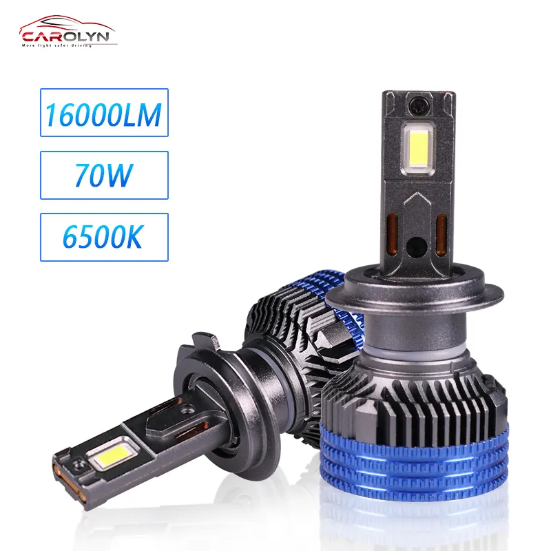 Bombillas de faro LED H4 de alta calidad, iluminación automática, bombillas de faro LED H4 para coche Toyota Prado, bombillas de coche LED CANbus H4 H1 H11 led