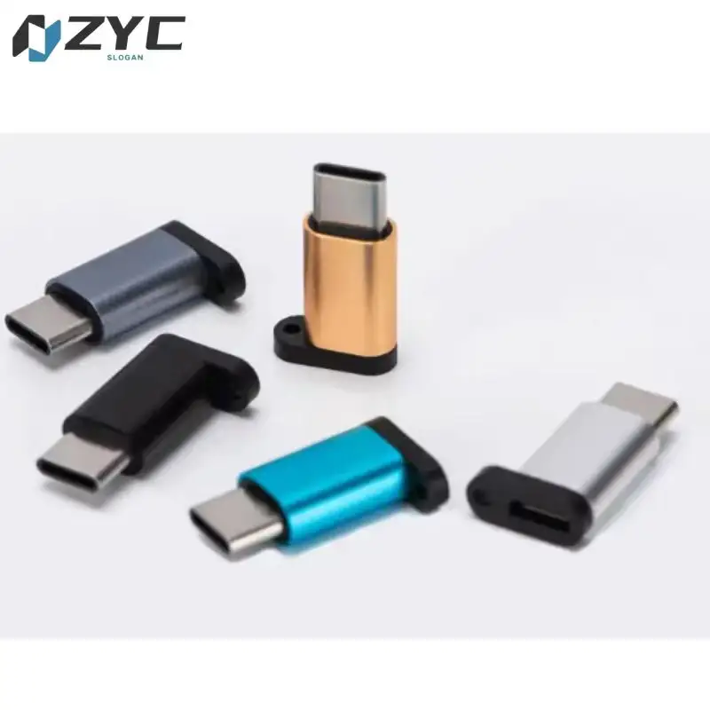 Adaptateur micro USB femelle vers type C mâle adaptateur synchronisation de données adaptateur de charge usb c