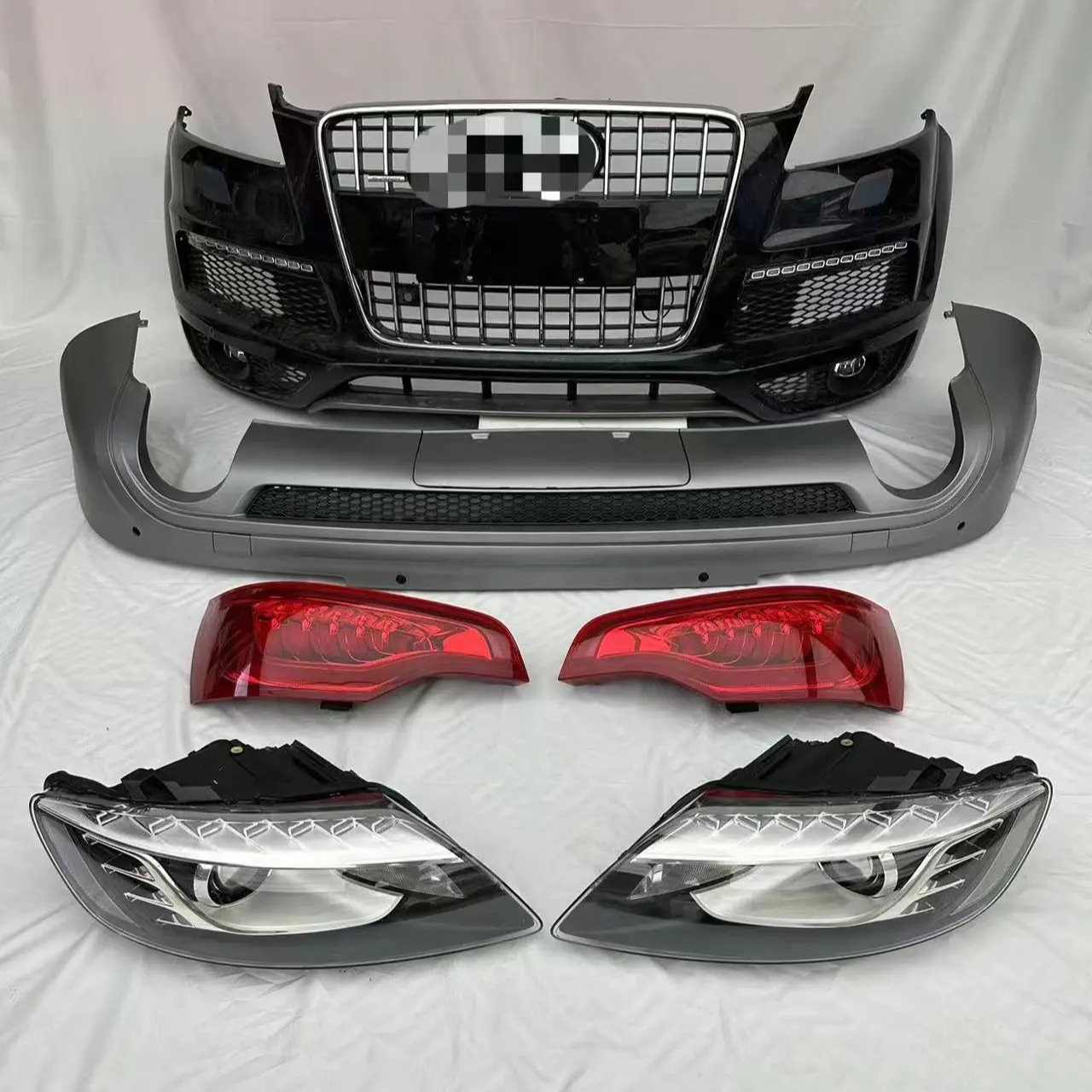 2023 für Audi Q7 Body Kit Stoßstange Bestseller 06-15 Upgrade neues Kit