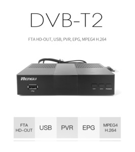 深セン工場無料放送1080p mpeg4dvbt2コンバーターボックスデジタルテレビチューナーdvb-t2セットトップボックステレビ受信機