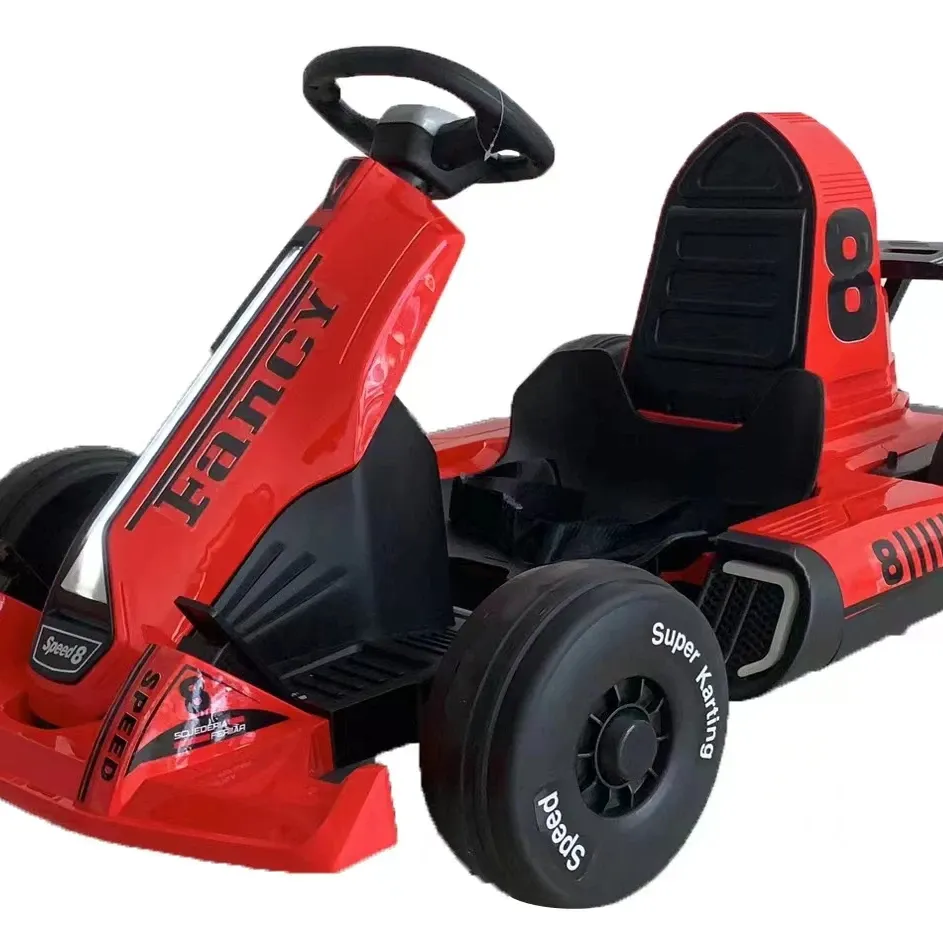 Preço de fábrica crianças 12v bateria pedal elétrico andar de kart no carro crianças terra passeio em brinquedos carros