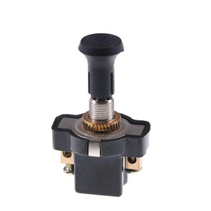 ASW-05 SPST 2PINプッシュプルスイッチ10A/6AシングルポジションユニバーサルパワースイッチON-OFF - Product Image 2