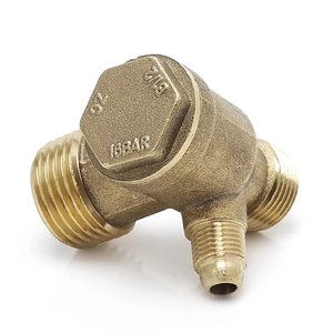 Erkek konu 3 yollu Metal hava kompresörü çek valf - Product Image 4