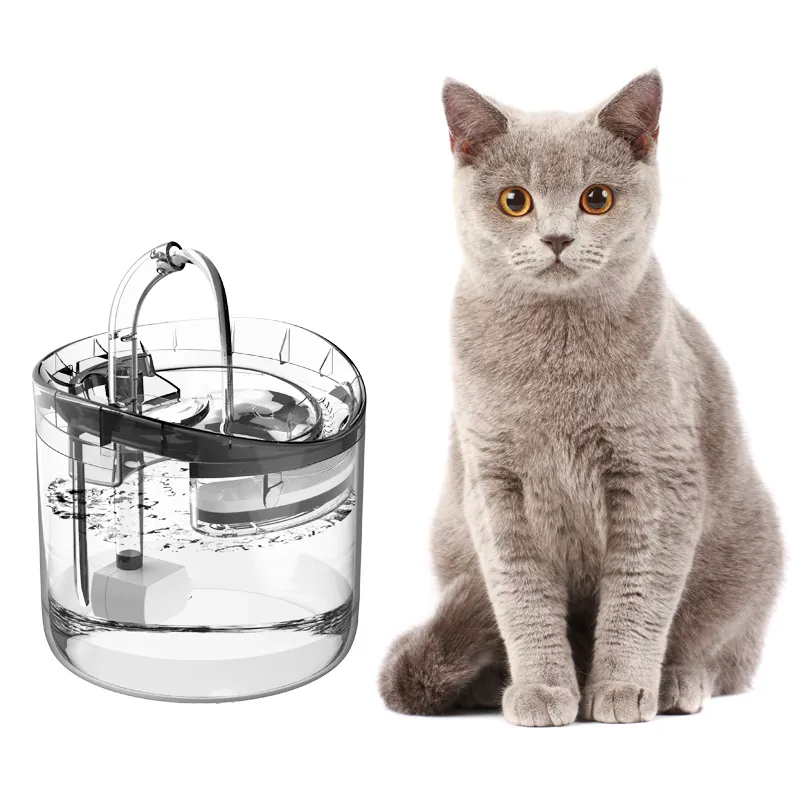 Wohnzimmer Smart Automatische Tier Trinken Schüssel 1,8 L Keramik Katze Wasser Brunnen