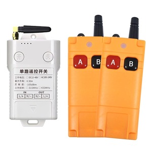 Langlebige industrielle Fernbedienung Wasserdichte Anti-Schock-Wärme kontrolle mit Lern walzen Fester Code aus strap azier fähigem ABS-Metall - Product Image 3