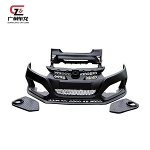 ホンダシビックフロントバンパーリアバンパーサイドスカート2005-2009用カーバンパータイパースタイルボディキット