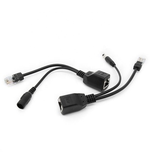 Divisor POE recto de 10/100Mbps, adaptador de alimentación a través de Ethernet de 12V no estándar, separador Poe para sistema de cámara de seguridad - Product Image 2