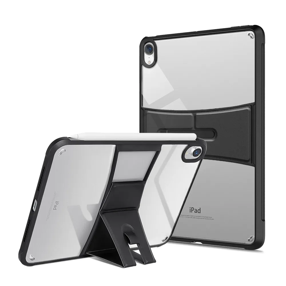 Nuova custodia sottile per Tablet trasparente con bordo in acrilico blu da 8.3 pollici 2021 trasparente per tablet custodia per ipad mini 6