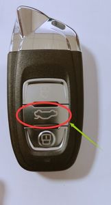 İsteğe bağlı Metal logolu arkadaki lam-borghin mektubu için yüksek kaliteli 3 düğmeli anahtar akıllı kart değiştirme kılıfı kabuk - Product Image 5