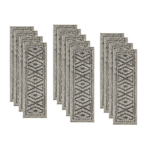 Non Slip Rugs Soft Fabric Shaggy Carpet Runner Strips Stair Treads <strong>Mats</strong> for Staircase Steps - Product Image 4