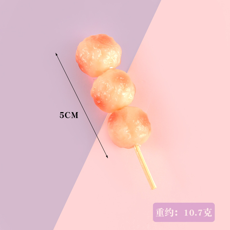 Brochettes de boulettes de viande Brochettes de barbecue - Sans boucle