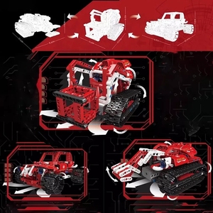 Space Explore Robot Truck Bausteine Modell 3 IN 1 High-Tech APP Fernbedienung Exploration Auto Smart Robots - Product Image 5