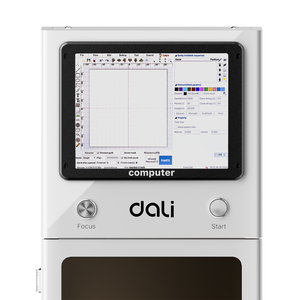 DALI K300 Mark aralığı uv lazer oyma makinesi için cep telefonu ön cam/çerçeve/arka cam ayırma işaretleme makinesi - Product Image 2