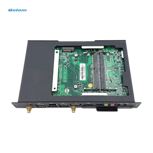Qotom Low Power Black <strong>Thin</strong> <strong>Client</strong> Remote Desktop PC Mini <strong>Computer</strong> Intel Mini PC Core I7 OPS - Product Image 3