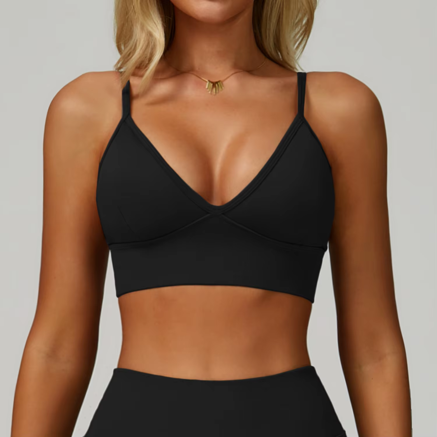 Reggiseno sportivo nero