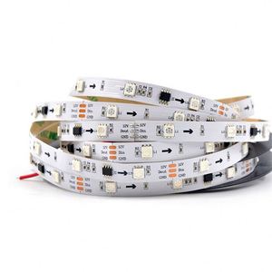 Ücretsiz örnek rüya renk dijital piksel WS2811 adreslenebilir LED şerit 12V 5050 RGB 5M 30 60leds/M - Product Image 4