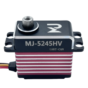 Сервопривод UART-CAN автобуса MJ-5245HV 8, 4 на 16 кг-см, цельнометаллический программируемый цифровой сервопривод без сердечников для радиоуправляемых самолетов и вертолетов - Product Image 6