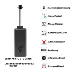 批发车辆智能迷你全球定位系统4g汽车跟踪器，带精确跟踪安卓应用