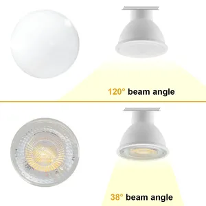 AC/DC 12V Home LED spot ampul GU5.3 ev için düşük basınç 3W 5W 6W 7W ışık çalışma mutfak downlight için 120 ve 38 derece - Product Image 1