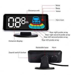 Front and Rearview Auto <strong>Reverse</strong> Backup Radar Detector <strong>Reverse</strong> Car Parking <strong>Sensor</strong> <strong>LCD</strong> <strong>Display</strong> 4/6/ 8 <strong>Sensors</strong> Car Parking <strong>Sensor</strong> - Product Image 6