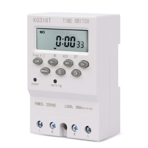 KG316T-III KG316T-X di buona qualità AC 110V 220V bianco digitale Microcomputer programmabile Timer interruttore di controllo - Product Image 4