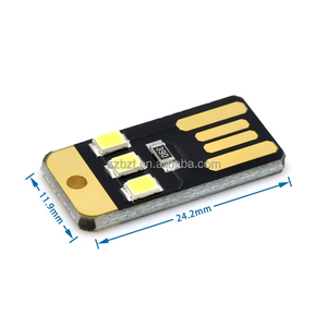 Luce USB luce tastiera del Computer Mini interruttore Touch luce Led creativa lampada da tavolo Power Bank - Product Image 4