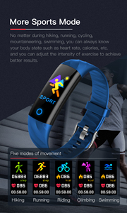 New S55 thể thao thông minh ban nhạc cổ tay chất lượng cao Heart Rate Monitor Blood Oxygen đo thời trang thông minh đồng hồ - Product Image 3