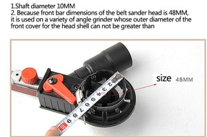 חם למכור 10mm חגורת זווית מטחנות אוויר חגורת סנדר עבור מתכת מלטש
