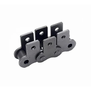 SS10B/12B eki WSA1 & WSA2 & WSK1 & WSK2 ve çelik dişlileri ile paslanmaz çelik kısa pitch konveyör zinciri özelleştirilmiş - Product Image 1