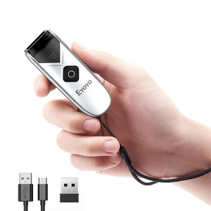 Eyoyo-Mini lector de código de barras, escáner de código de barras, 1D, 2D, inalámbrico, Bluetooth, para teléfono, tableta y PC - Product Image 1