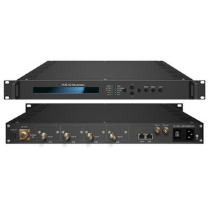 Satellite Telecomminication DVB-S/S2(BISS), 4 ASI <strong>Input</strong> IP Signal Digital DVB-S2 if rf Modulator - Product Image 1