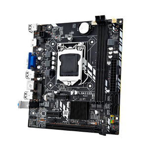 Intel Core i7 / i5 / i3 / pentium/celeron用LGA1155マザーボードLGA1155 DDR3 M-ATX IntelマザーボードH61 - Product Image 2
