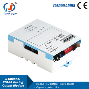 2-canal RS485 salidas analógicas para 0-20mA 0-10V de adquisición de datos RS485 protocolo Modbus RTU de comunicación para Control remoto - Product Image 2